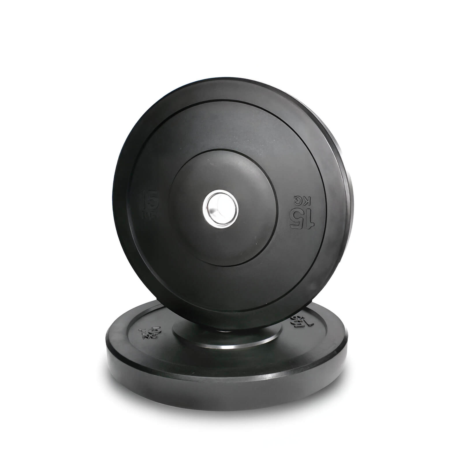 Se Bumper Vægtplader Basic, 2 x 15 kg, JTC Power på SportGymButikken.dk