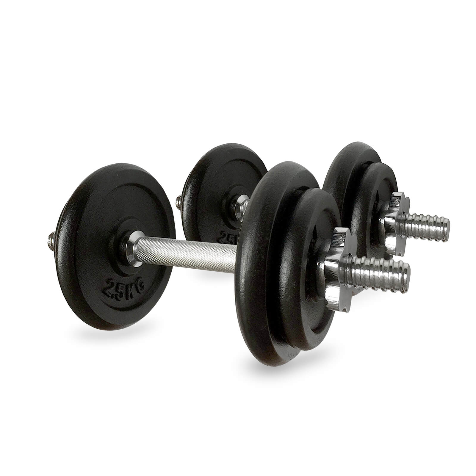 Tjek håndvægtssæt 18 kg, JTC Power hos SportGymButikken.dk