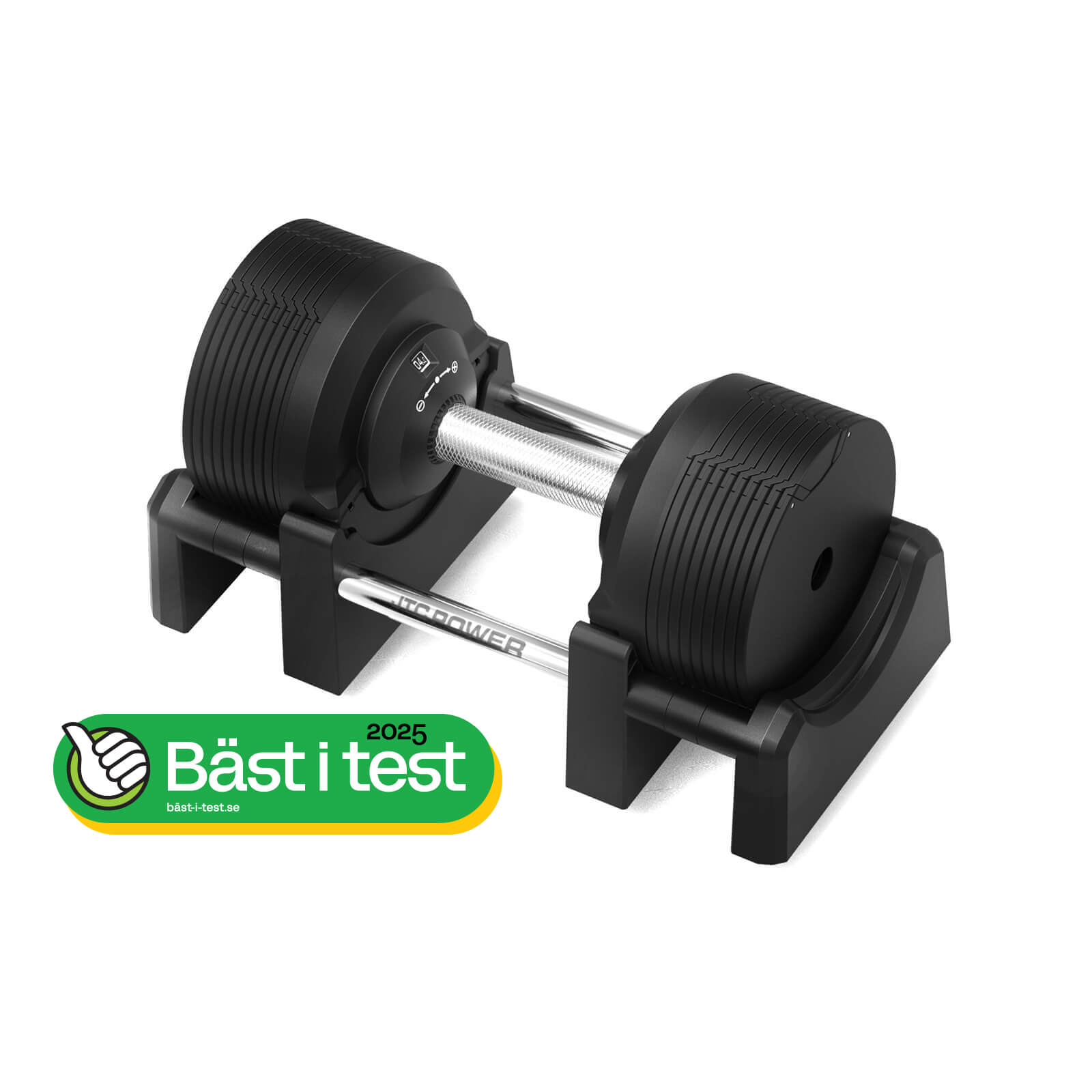 Justerbar håndvægt PRO, 4-32.5 kg, JTC Power