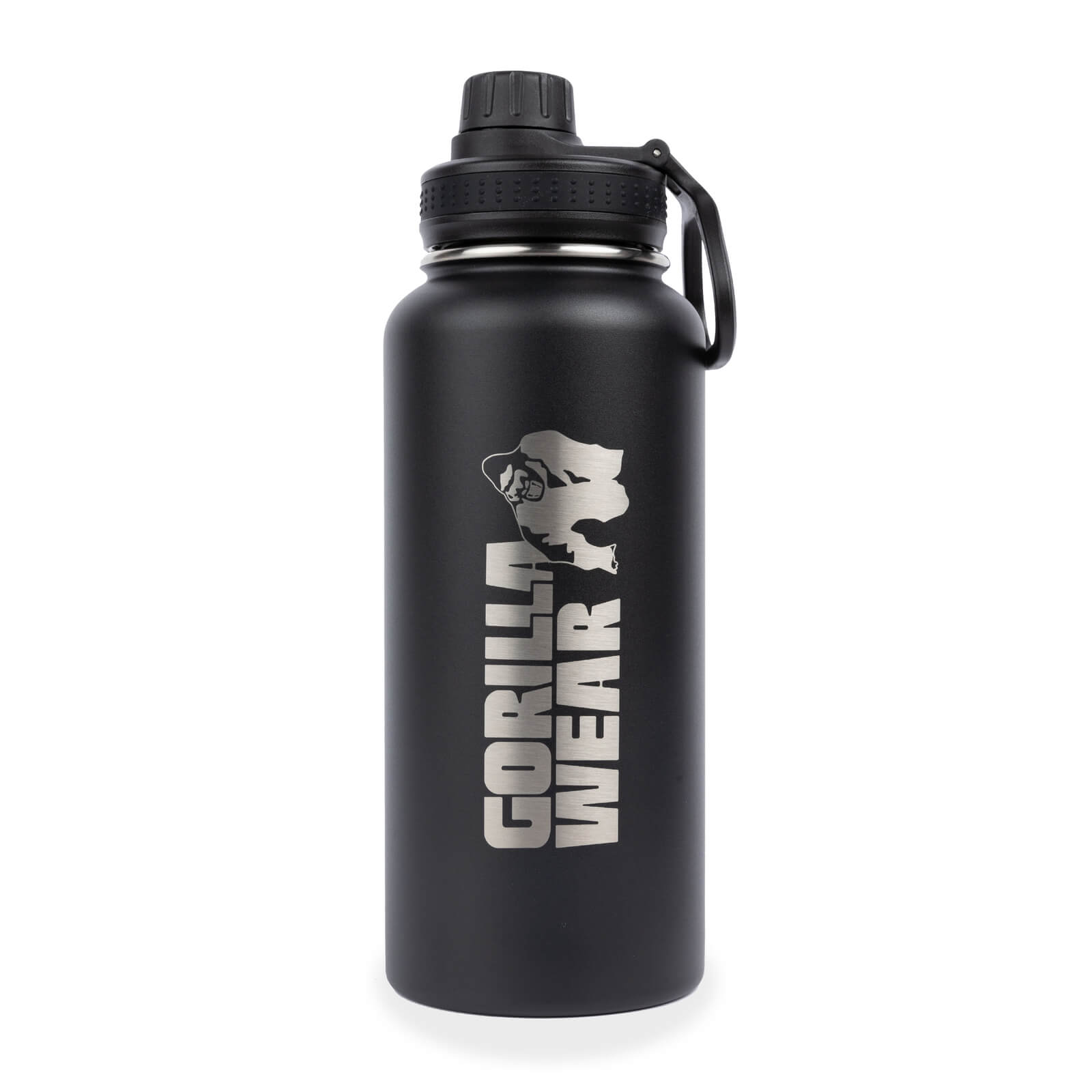 Insulated Stainless Steel Water Bottle 1000 ml, black