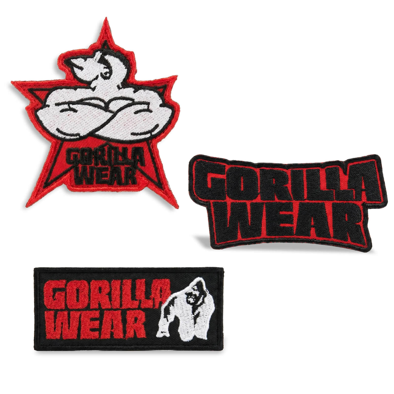 Gorilla Wear Patch, 3-pak