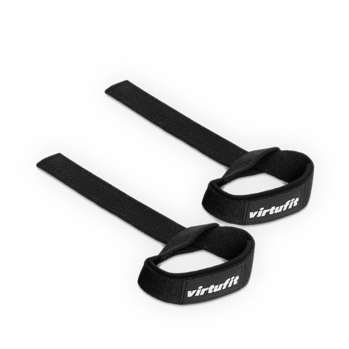 Padded Lifting Straps, black, VirtuFit