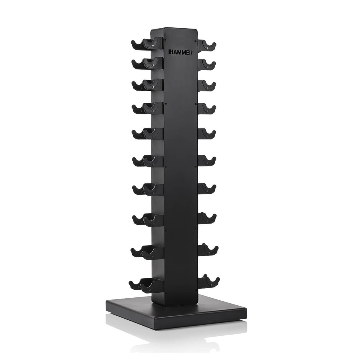 Håndvægtstativ Hexagon til 10 par, Hammer