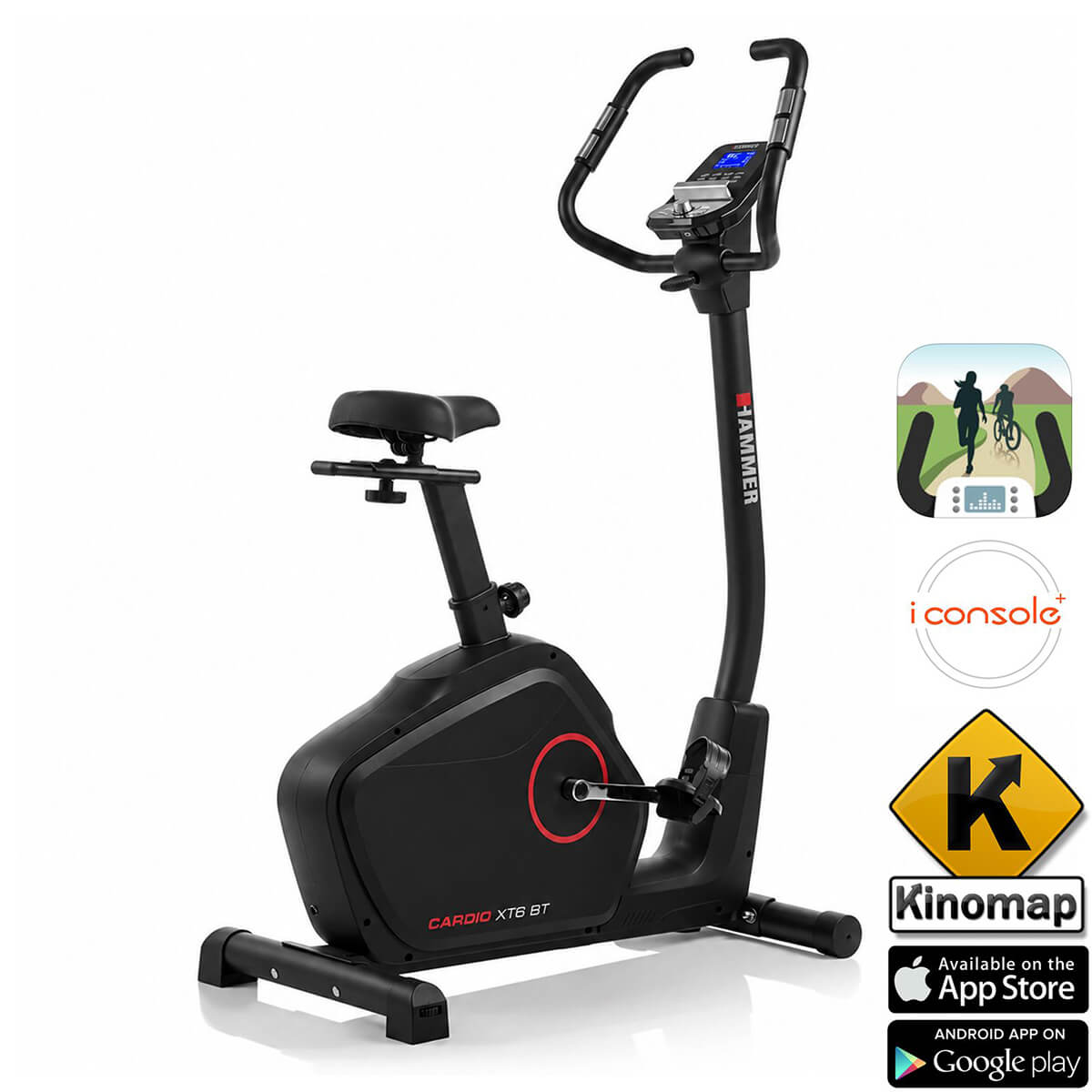Tjek Motionscykel Cardio XT6 BT, Hammer hos SportGymButikken.dk