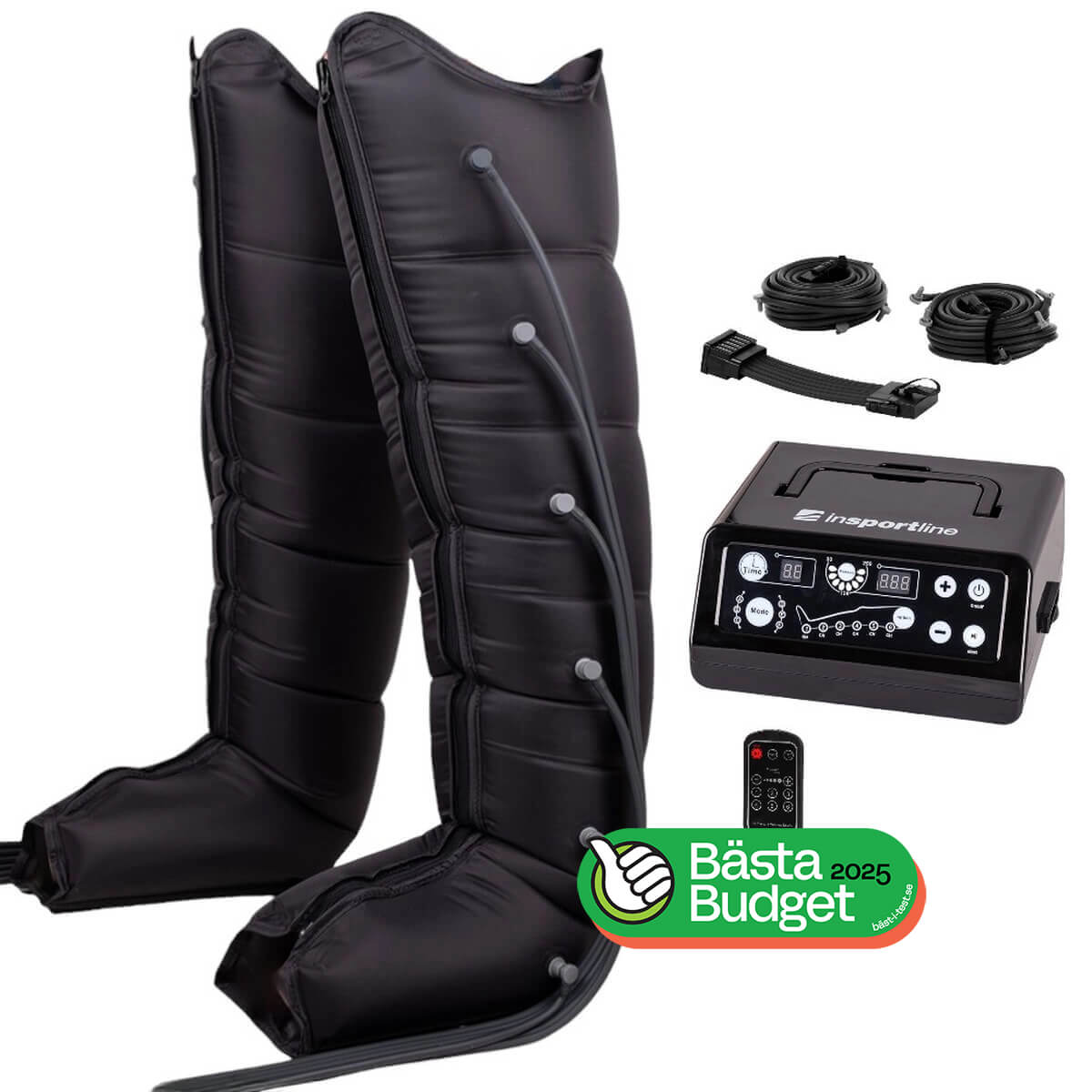 Tjek Luftkompressionsmassage, Compisimo, inSPORTline hos SportGymButikken.dk