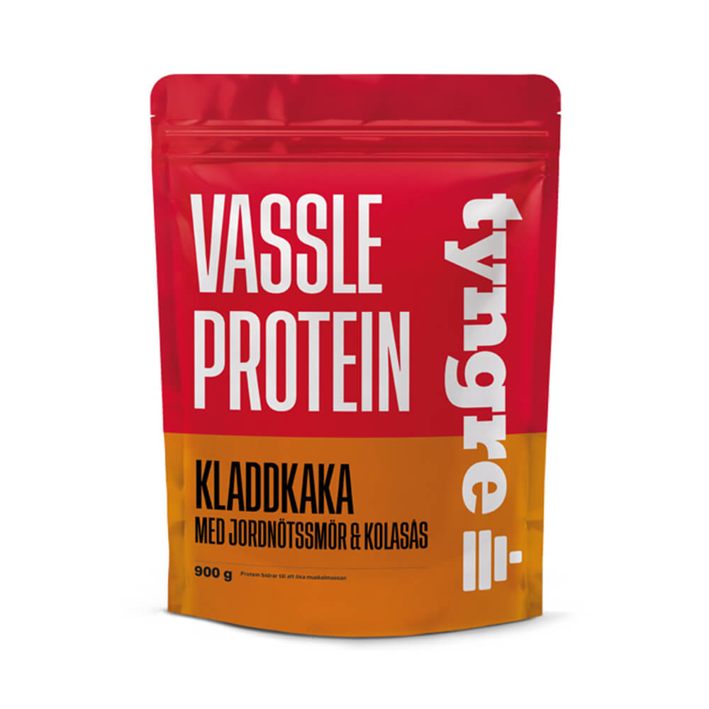 Se Heavy Whey, 900 g, Kladdkaka med jordnøddesmør og karamelsauce hos SportG