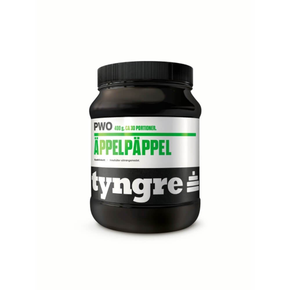 Tjek Tyngre PWO, 400 g, Æblepoppel ud på SportGymButikken.dk