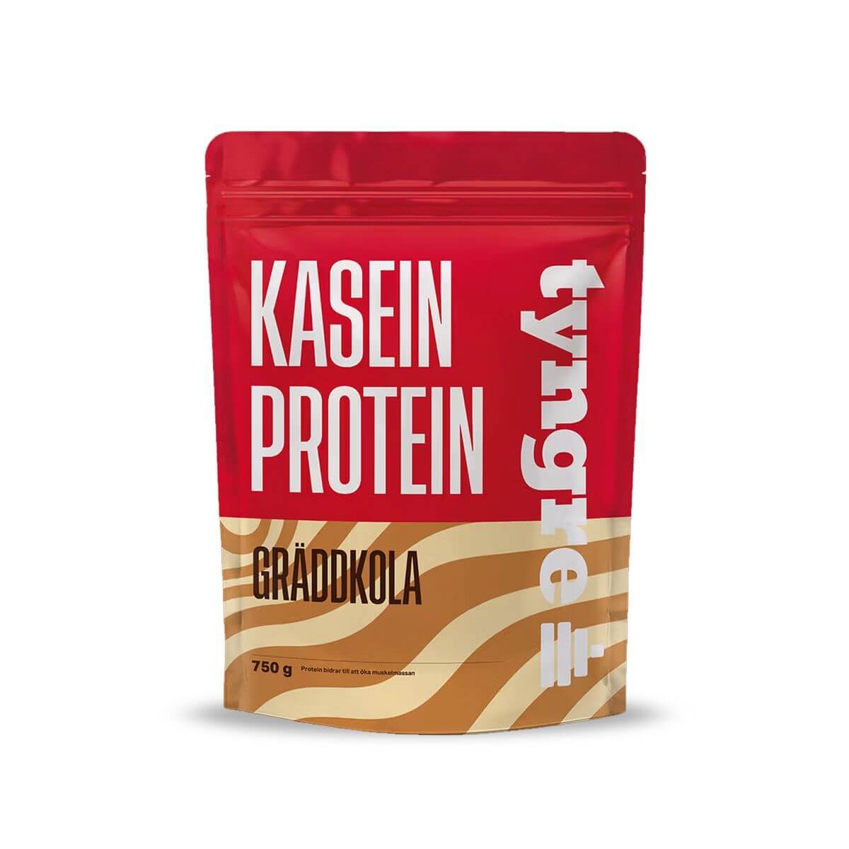 Tjek Heavier Casein, 750 g, Creamy Caramel på SportGymButikken.dk