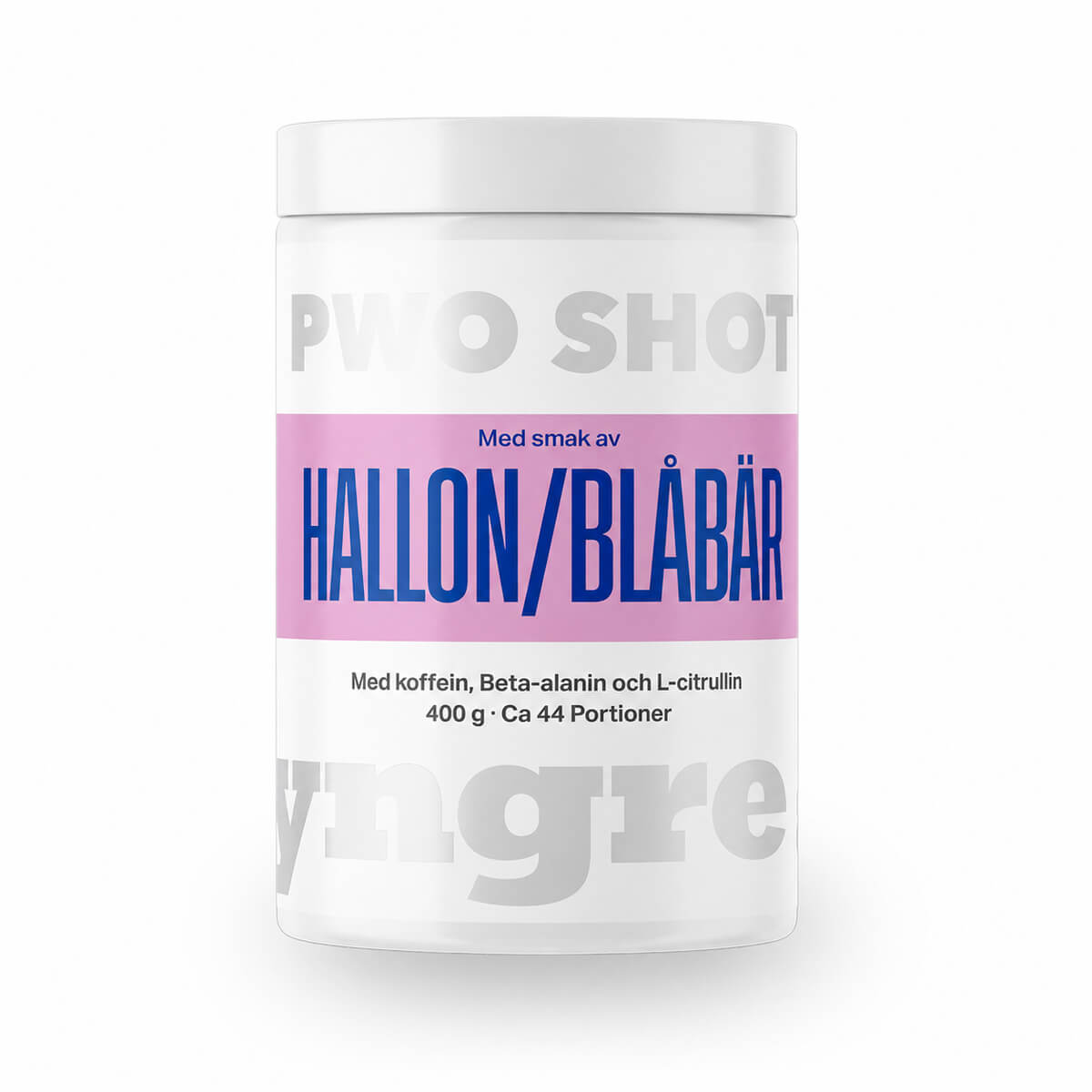 Tjek PWO Shot, 400 g, Heavier på SportGymButikken.dk