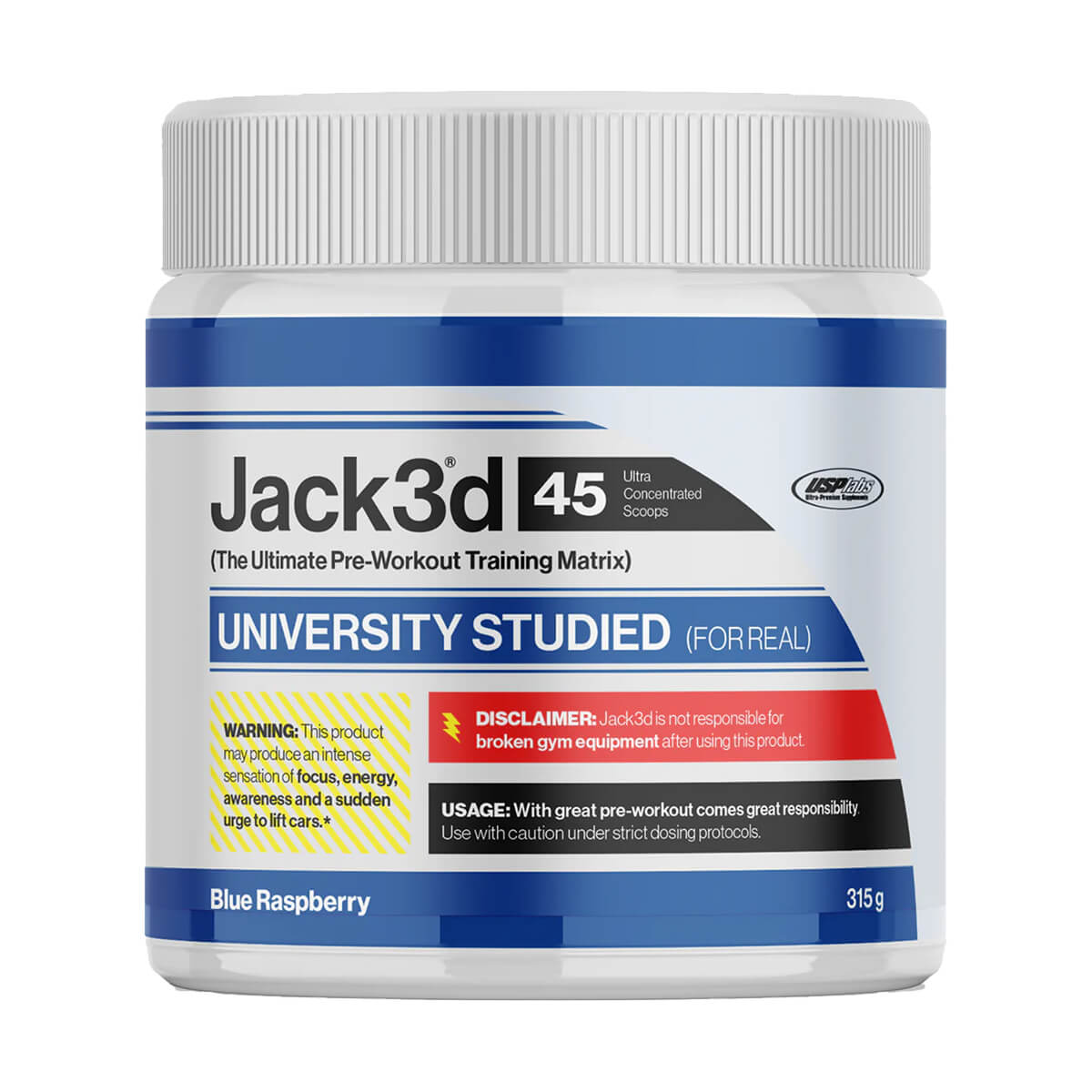 Jack3d Advanced Pre-Workout, 315 g, USP Labs
