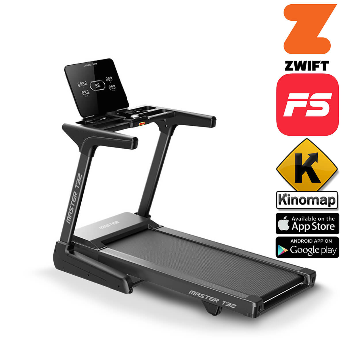 Tjek Løbebånd, T250, Master Fitness hos SportGymButikken.dk