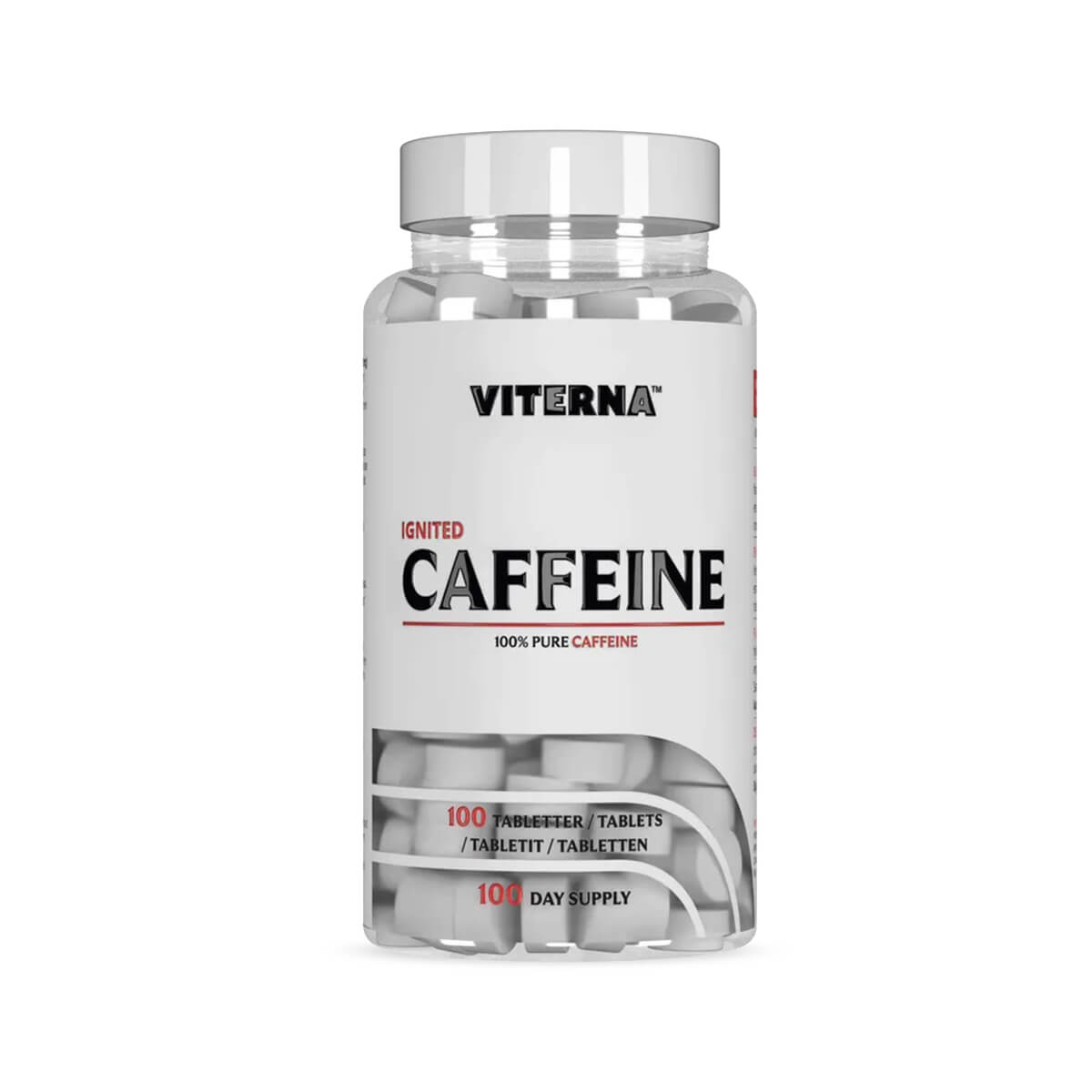 Ignited Caffeine 200 mg, 100 tabletter