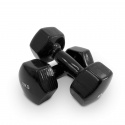 Vinyl håndvægt Black, 2 x 10 kg, JTC Power