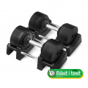 Justerbare håndvægte PRO *Bedst i test 2025*, 2 x 4-32.5 kg, JTC Power