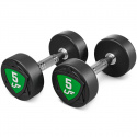 Polyuretan-håndvægte, 10 par: 2.5 – 25 kg