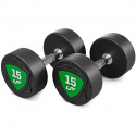 Polyuretan-håndvægte, 10 par: 2.5 – 25 kg