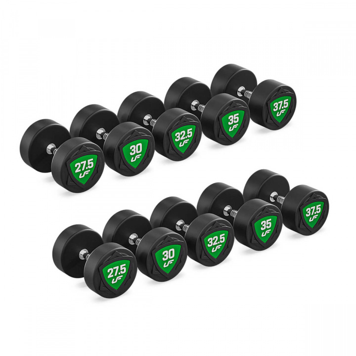 Polyuretan-håndvægte, 5 par: 27.5 – 37.5 kg i gruppen Styrke / Pakke / Håndvægt pakke hos Sportgymbutikken.dk (13-MS-UFD-SET-32)