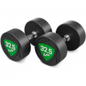 Polyuretan-håndvægte, 5 par: 27.5 – 37.5 kg