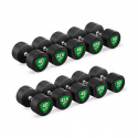 Polyuretan-håndvægte, 5 par: 40 – 50 kg