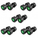 Polyuretan-håndvægte, 5 par: 40 – 50 kg