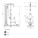 Lat Pulldown / Low Row MS-W101 2.0