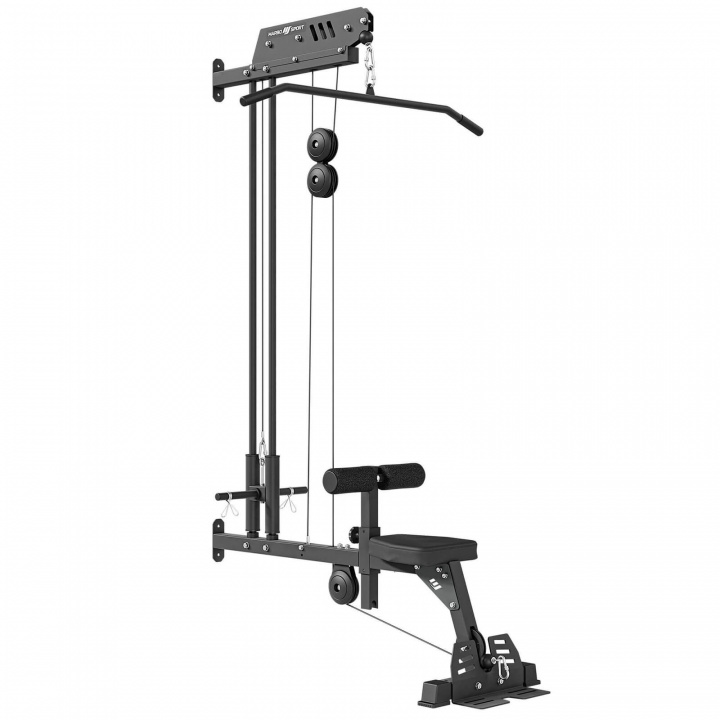 Lat pulldown / Seated Row, vægmonteret med sæde, Marbo Sport i gruppen Styrke / Styrkemaskiner / Rygmaskiner hos Sportgymbutikken.dk (13-MS-W104)