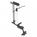 Lat pulldown / Seated Row, vægmonteret med sæde, Marbo Sport