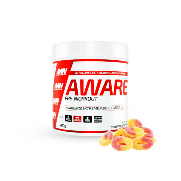 Tjek Aware PWO, 400 g, Aware Nutrition ud på SportGymButikken.dk