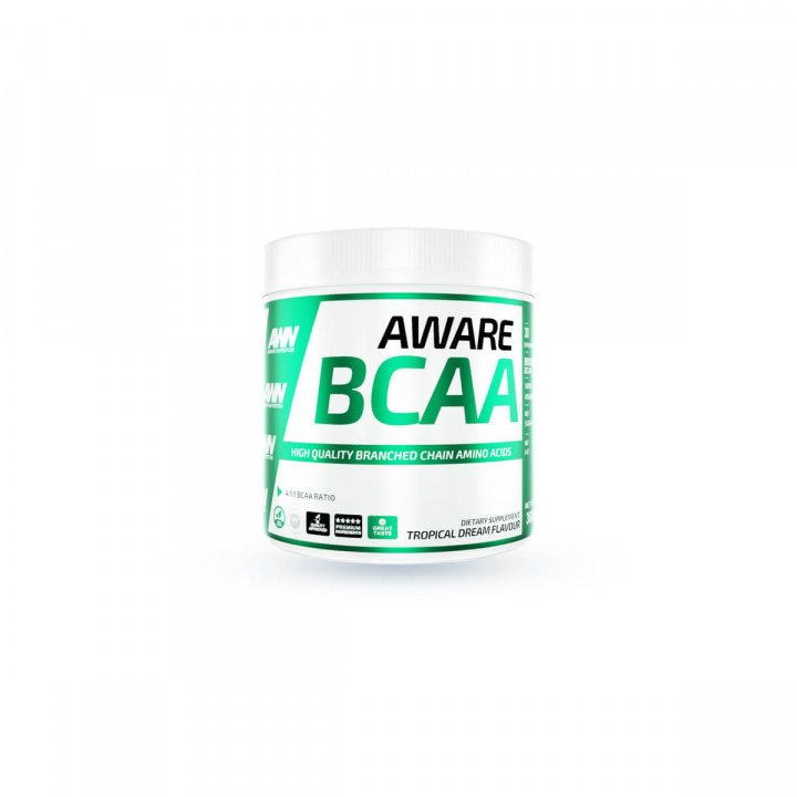 Tjek BCAA Aware, 330 g, Tropical Dream på SportGymButikken.dk