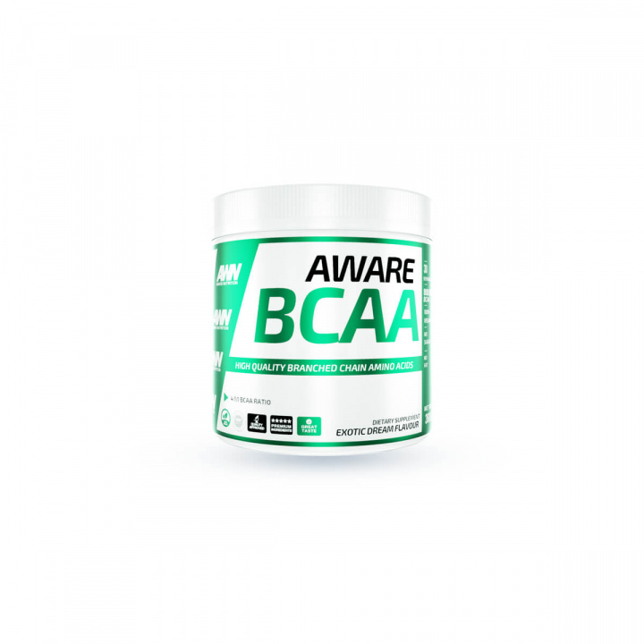 Se BCAA Aware, 330 g, Exotic Dream på SportGymButikken.dk