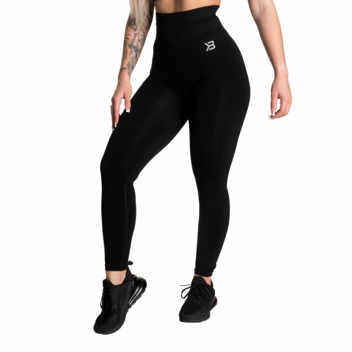 Tjek Rockaway Leggings, sort melange, Better Bodies på SportGymButikken.dk