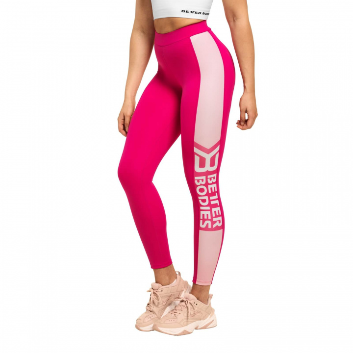 Tjek Chrystie High Tights, hot pink, Better Bodies ud på SportGymButikken.dk