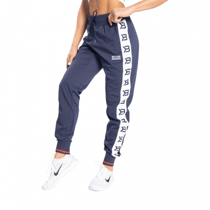 Tjek Chelsea Track Pants, dark navy, Better Bodies på SportGymButikken.dk