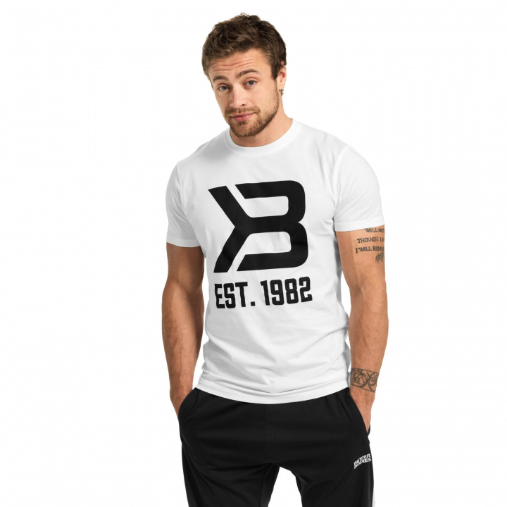 Tjek Washington Tee, hvid, Better Bodies på SportGymButikken.dk