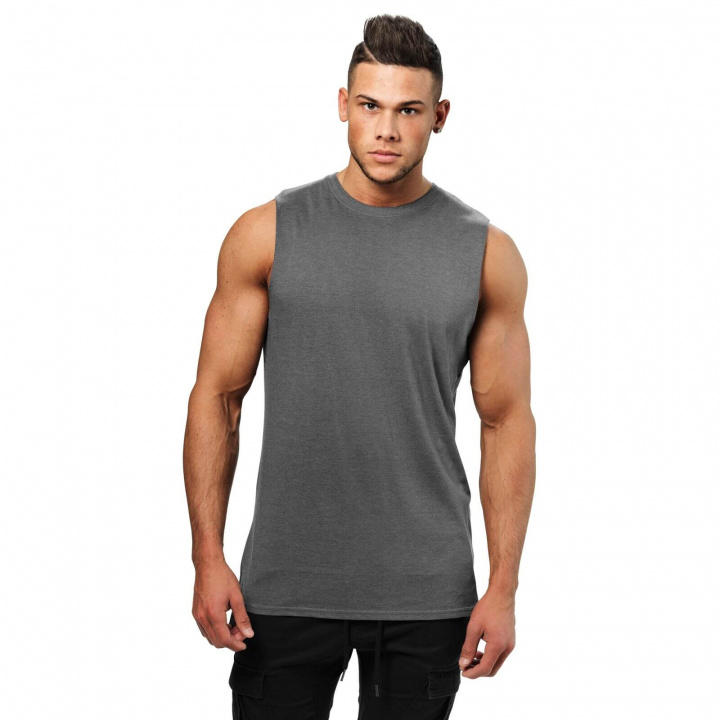 Tjek Bronx Tank, mørkegrå melange, Better Bodies på SportGymButikken.dk
