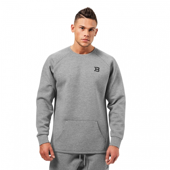 Tjek Astor Sweater, greymelange, Better Bodies ud på SportGymButikken.dk