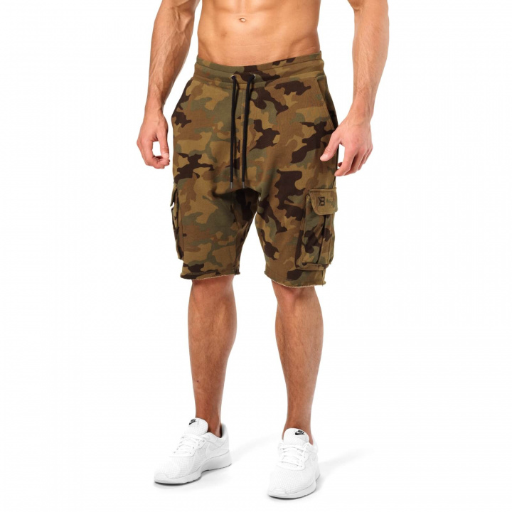 Tjek Bronx Cargo Shorts, militær camo, Better Bodies på SportGymButikken.dk