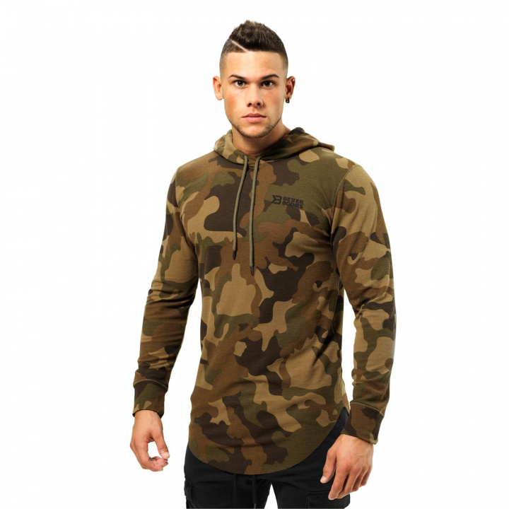 Tjek Stanton Thermal Hood, militær camo, Better Bodies på SportGymButiken.