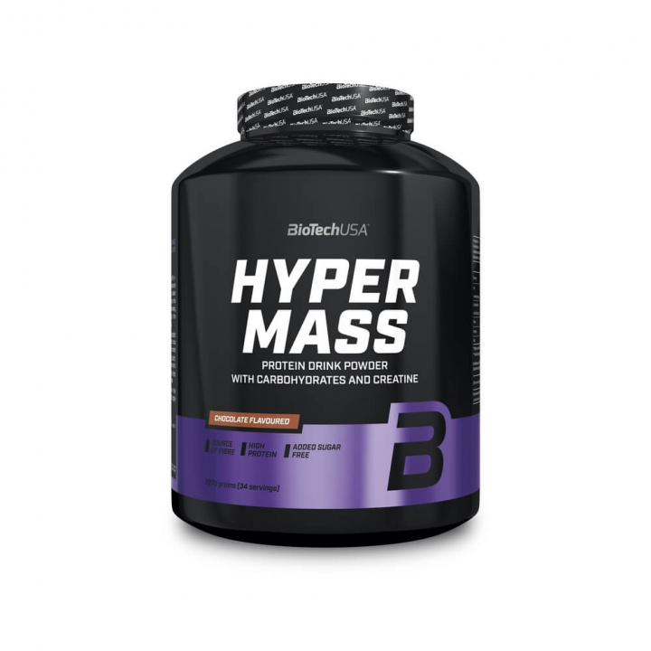 Tjek Hyper Mass, 2270 g, chokolade på SportGymButikken.dk