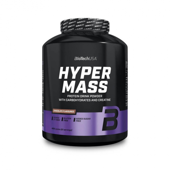 Tjek Hyper Mass, 4000 g, vanilje på SportGymButikken.dk