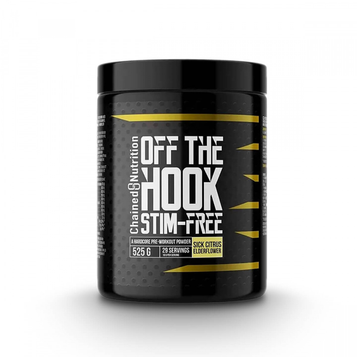 Off the Hook Stim Free, 525 g, Elderflower/Lemon i gruppen Kosttilskud / Ytelsesforbedrer & PWO hos Sportgymbutikken.dk (CH-5887EL)