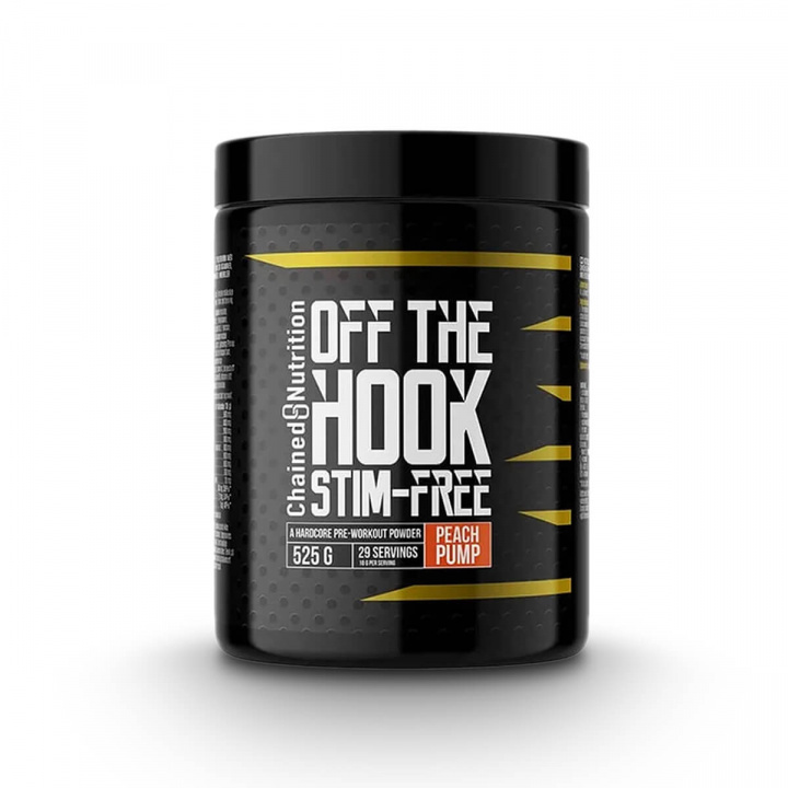 Off the Hook Stim Free, 525 g, Peach i gruppen Kosttilskud / Ytelsesforbedrer & PWO hos Sportgymbutikken.dk (CH-5887P)