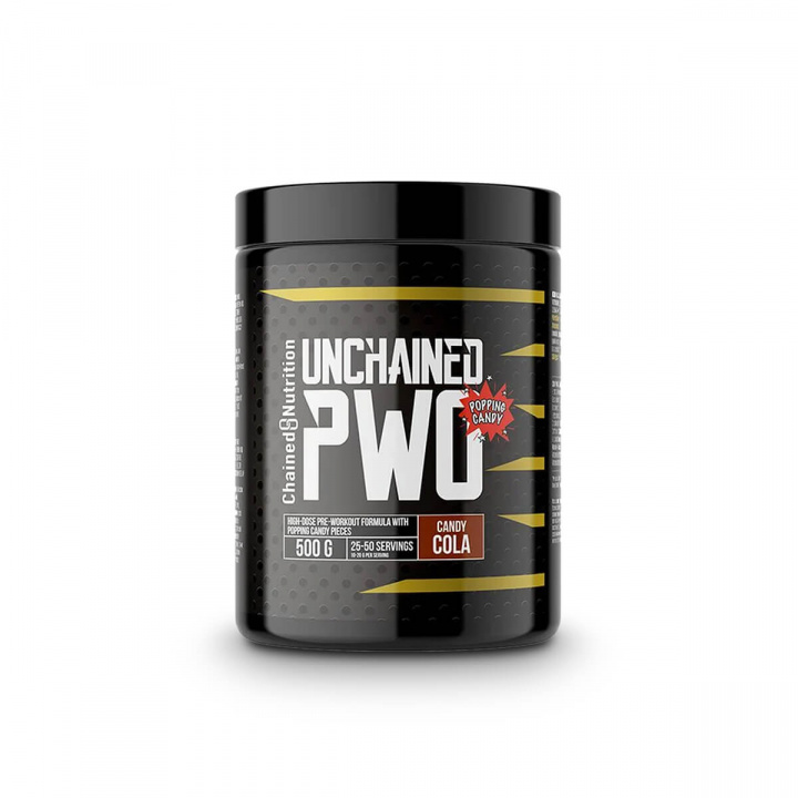 Unchained PWO, Cola, 500 g i gruppen Kosttilskud / Ytelsesforbedrer & PWO hos Sportgymbutikken.dk (CH-67101C)