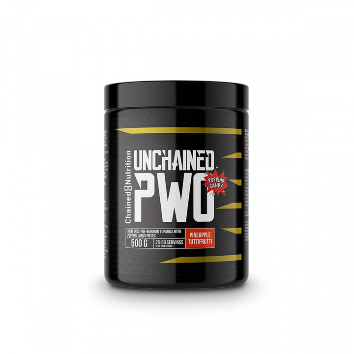 Unchained PWO, Pineapple Tutti Frutti, 500 g i gruppen Kosttilskud / Ytelsesforbedrer & PWO hos Sportgymbutikken.dk (CH-67101PT)