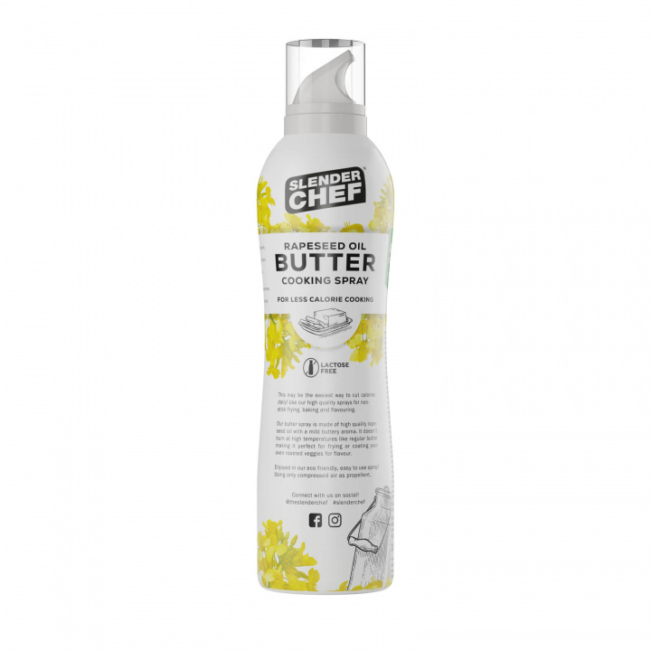 Tjek Slender Chef Cooking Spray, 200 ml, Smør på SportGymButikken.dk