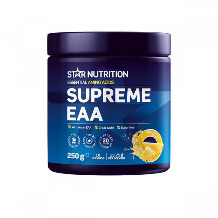 Tjek Supreme EAA, 250 g, Pineapple på SportGymButikken.dk
