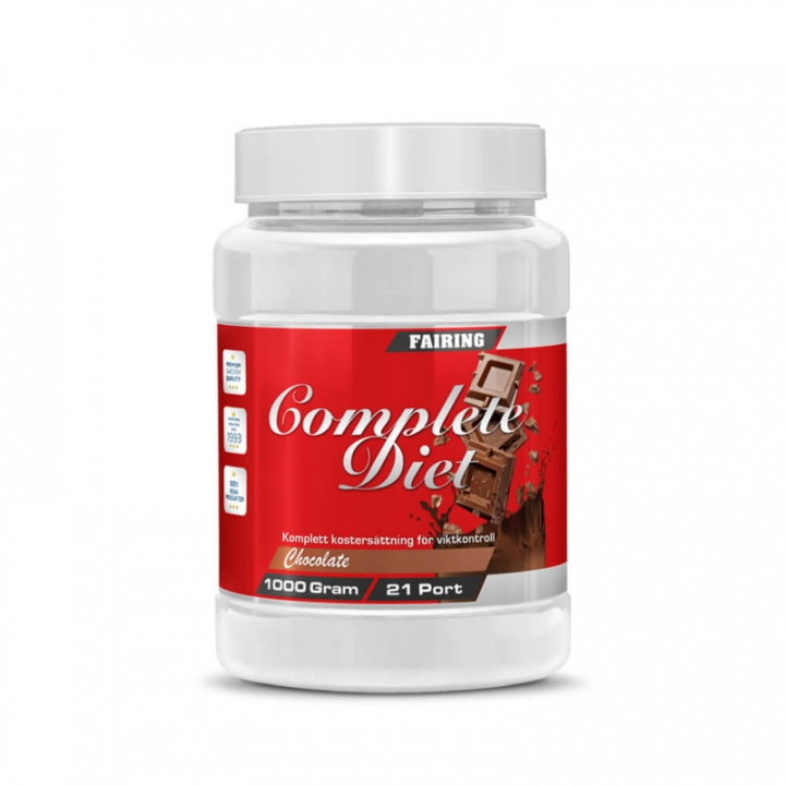 Tjek Komplet Kost, 1 kg, Chokolade på SportGymButikken.dk