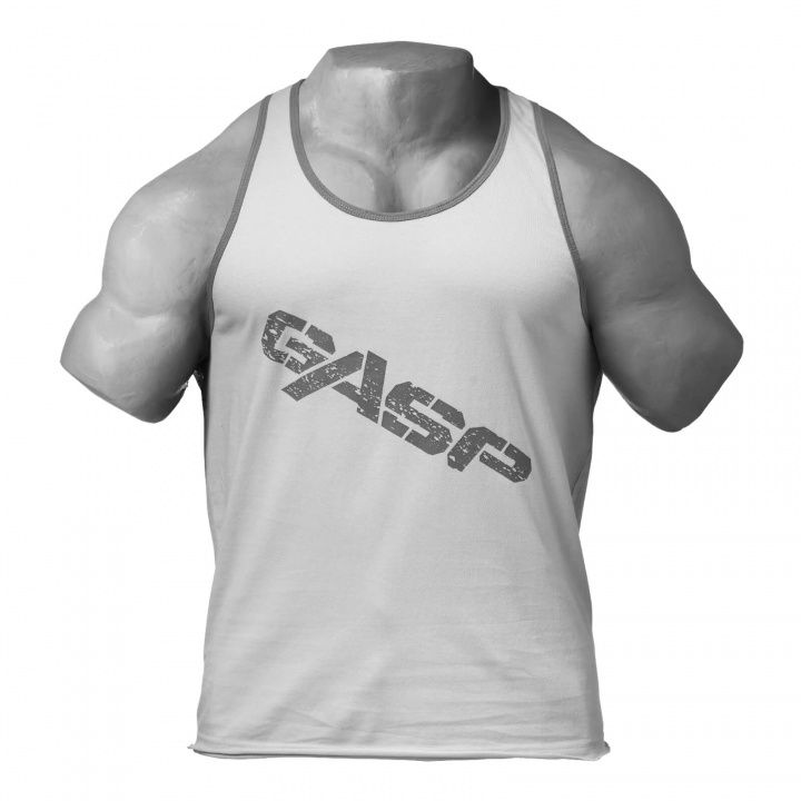 Tjek Vintage T-Back, cool grey, GASP ud på SportGymButikken.dk