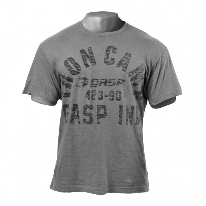 Tjek Throwback Slub Tee, metal, GASP på SportGymButikken.dk