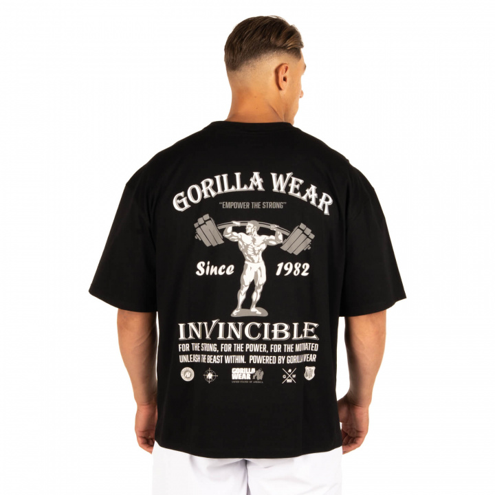 Kingston Oversized T-Shirt, black i gruppen Herretøj / Overdele / T-shirts hos Sportgymbutikken.dk (GW-90302-900r)